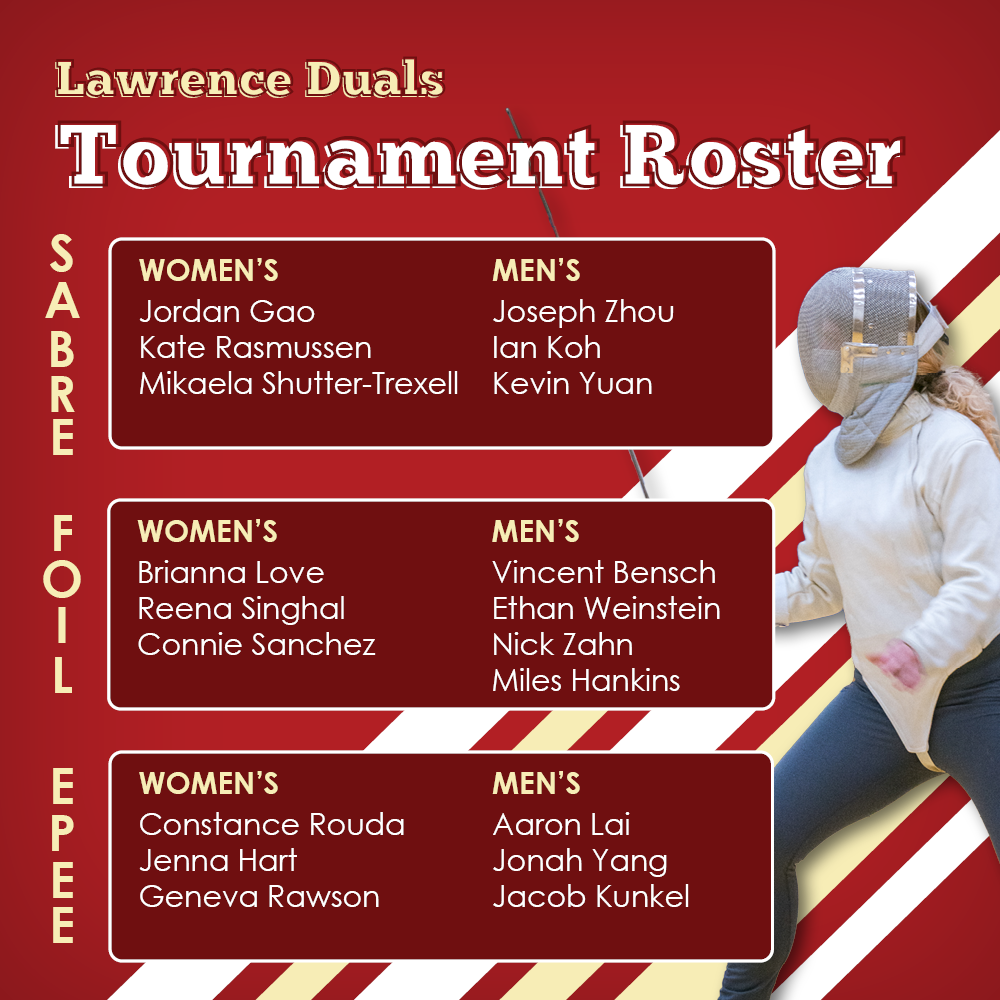 Lawrence Duals FCUW Roster